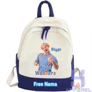 Blippi กระเป๋าเป้สะพายหลัง สําหรับเด็ก