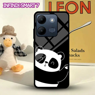 [CR07] เคสนิ่ม แวววาว INFINIX SMART 7| ขอ TYPE HP |เคสร่วมสมัย คุณภาพดี | Xing ทุกร้าน| เคสกระจก กลิตเตอร์ เอฟเฟค ลายการ์ตูนน่ารัก