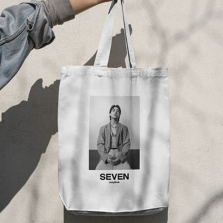 กระเป๋าโท้ท ผ้าแคนวาส ลาย BTS jungkook BTS jungkook tote bag unofficial jungkook Totebag unofficial jungkook Totebag ของที่ระลึกเครื่องแต่งกาย ส่วนที่ 1