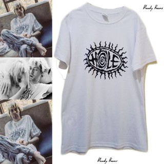 เสื้อยืด ลาย Kurt cobain Hole