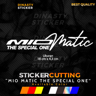 สติกเกอร์ตัด MIO MATIC THE SPECIAL ONE