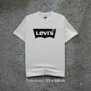 Levis เสื้อยืด แขนทรงปีกค้างคาว ขนาดใหญ่ สําหรับผู้ชาย