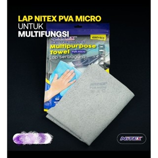 ผ้าเช็ดทําความสะอาด ไมโครไฟเบอร์ Nitex Pva อเนกประสงค์