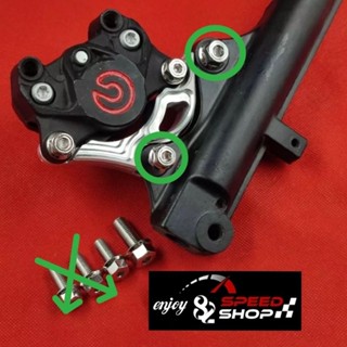 Probolt Bolt โมเดล 2 คีย์ จาก Bracket ไป mio sporty Tube และ mio smile The Price Of 2 เมล็ด สเตนเลส ของแท้