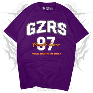 Gzrs เสื้อยืด Youth 97 สีดํา