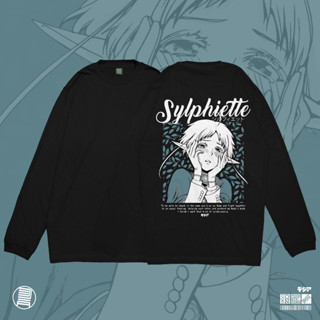 เสื้อยืดแขนยาว พิมพ์ลายการ์ตูนอนิเมะ Sylphiette Sylphy Mushoku Tensei Waifu Rudeus Grayrat สไตล์ญี่ปุ่น