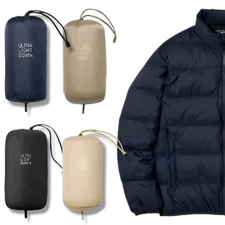 UNIQLO กระสอบดาวน์น้ําหนักเบา | กระเป๋าใส่เสื้อแจ็คเก็ตขนห่าน | กระเป๋าเก็บเสื้อผ้า