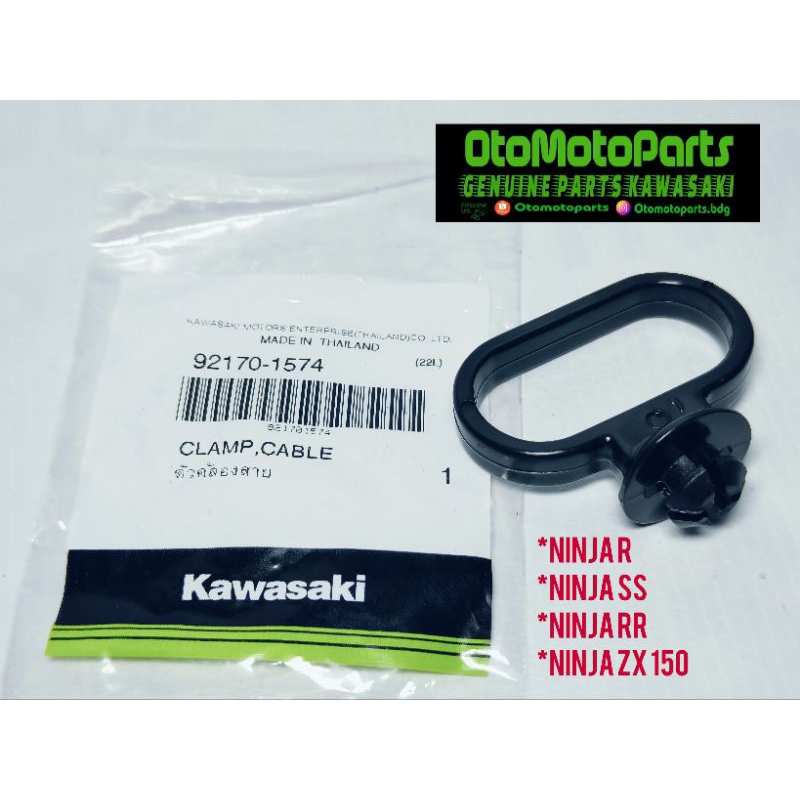 CLAMP CABLE SPEEDOMETER CABLE CLAMP NINJA R RR SS ORIGINAL 92170-1274
