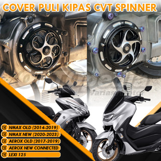 ฝาครอบพัดลมสปินเนอร์ แบบอะคริลิค สําหรับ Yamaha NMAX/Aerox Mika CVT Spinner Pnp NMAX old/ New Aerox Lexi