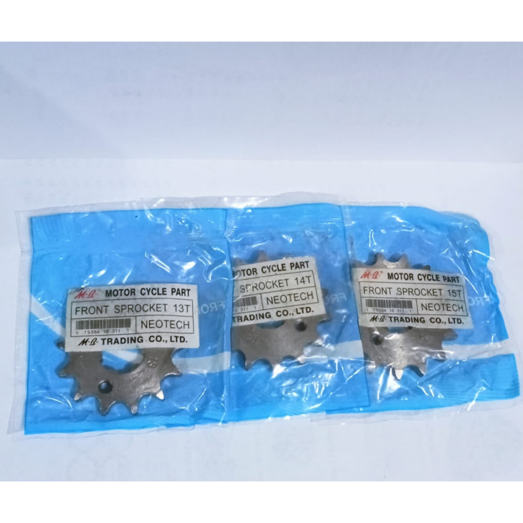 เกียร์หน้า Gl Pro Neotech GL Pro Mega Pro Crf 150 Cb150R 428 13T / 14T / 15T MB