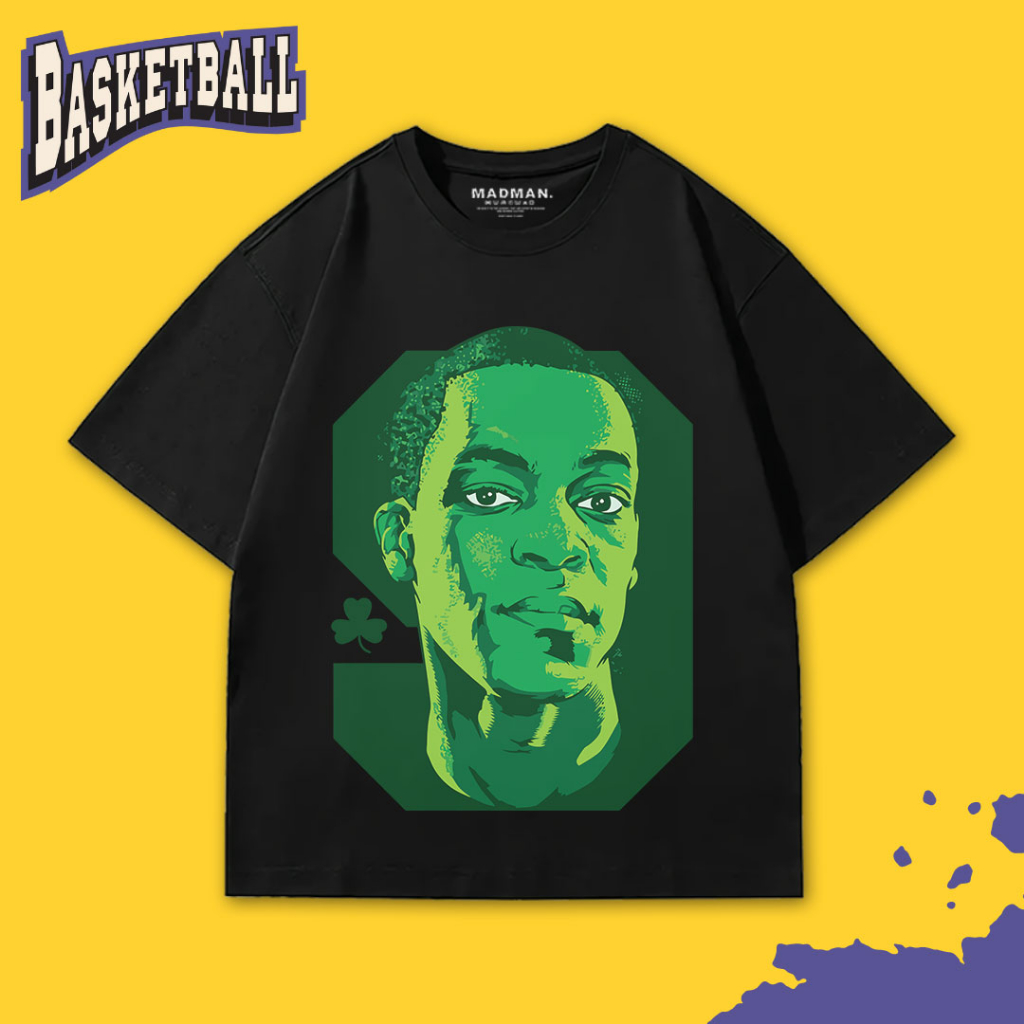 MADMAN เสื้อยืดโอเวอร์ไซส์ "RAJON RONDO" | บาสเก็ตบอล | โฮ