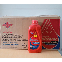 น้ํามัน federal ultratech sae 20w-50 / feral ultratech 800ml น้ํามันมอเตอร์ไซค์