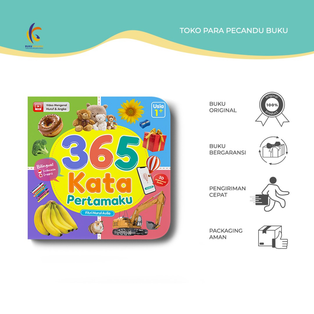 SALARY Childrens Books - My First 365 Words - Fitri Nurl Aulia - Cikal อักษรา - Bukukaluku