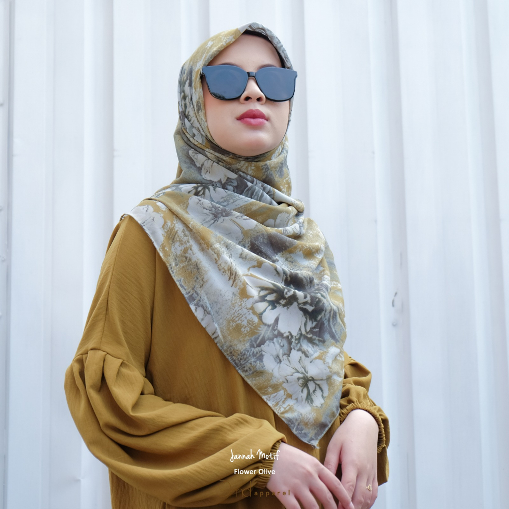 Jannah MOTIF (HIJAB SQUARE)