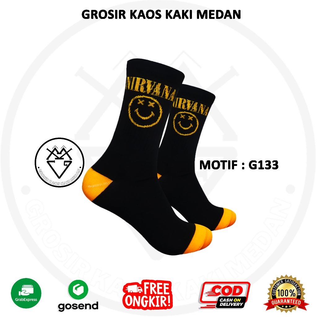 OLDSCHOOL SKATE SOCKS G133 MOTIF สําหรับผู้หญิงและผู้ชาย WHOLESALE MEDAN