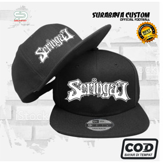 Snapback sringai แบรนด์โลหะ idm หมวกพรีเมี่ยมคุณภาพสูง