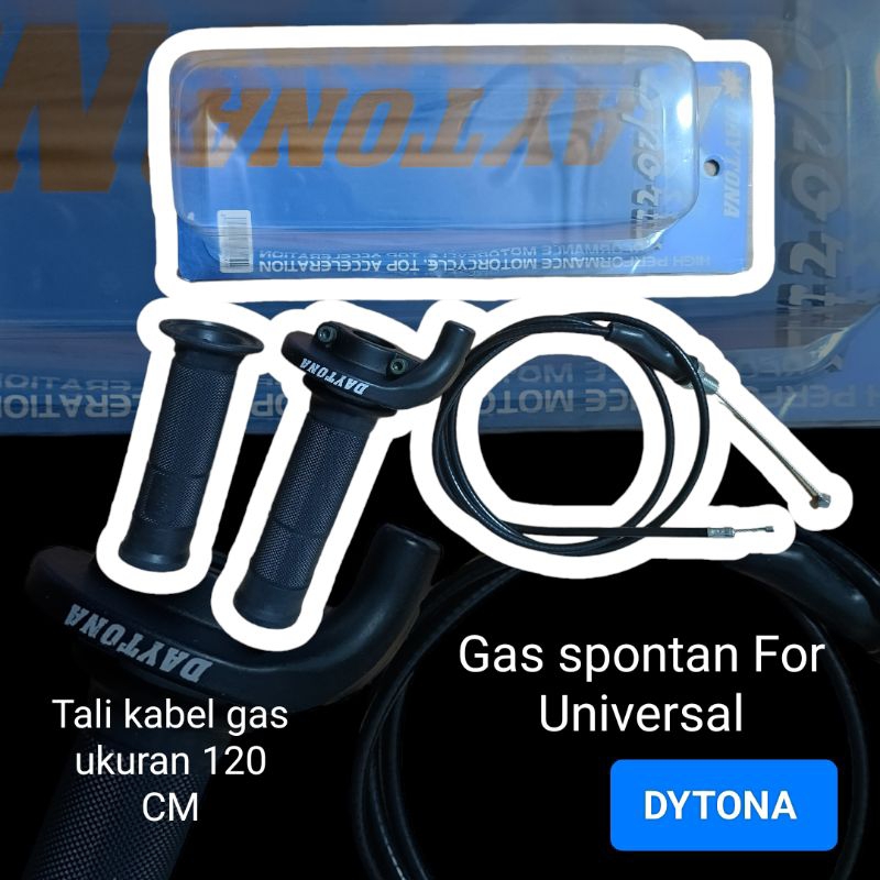 DYTONA แก๊สพร้อมกัน แพ็คเกจแก๊สเงินสด สําหรับสายมอเตอร์สากล ขนาด 120 ซม. มอเตอร์สากล