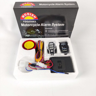 ALARM MOTOR 12 V BISA STARTER 2 REMOTE ANTI MALING SENSOR GETAR  ALARM