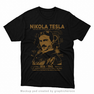 เสื้อยืด ENGINEER NIKOLA TESLA BIG SIZE JUMBO พร้อมส่ง