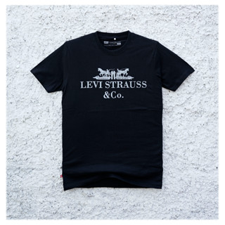 เสื้อยืด พิมพ์ลาย Levis Two Horses สําหรับผู้ชาย