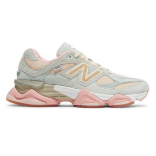 New BALANCE 9060 BABY SHOWER รองเท้าผ้าใบลําลอง สีฟ้า สีเทา สีชมพู สําหรับสตรี