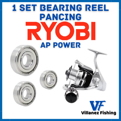 อะไหล่รอกตกปลา RYOBI AP POWER MINI BEARING คันเบ็ดตกปลา สเปร์ PART Hoist LAKER Wheel BEARING ROTOR PINION DRIVE GEAR