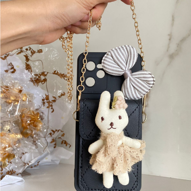 Softcase Tas Bunny FH84 EQ13 สําหรับ Xiaomi Redmi A1 A1 + A2 A3 4A 4 4X 5 5A 5 + 6 6A 7 7A 8 9 Prime