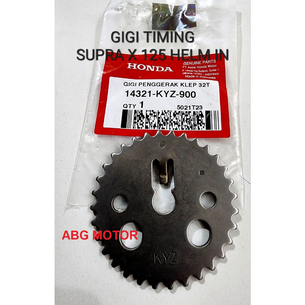 TIMING CENTRIC GEAR GEAR CENTRIC CHAIN TENGA SUPRA X 125 HELMET IN ORIGINAL 14321-KYZ-900