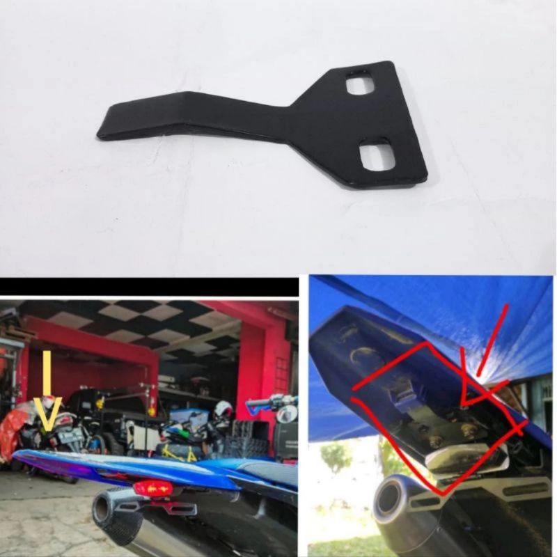Wr155 ขายึดแผ่นลดบังโคลนหลัง
