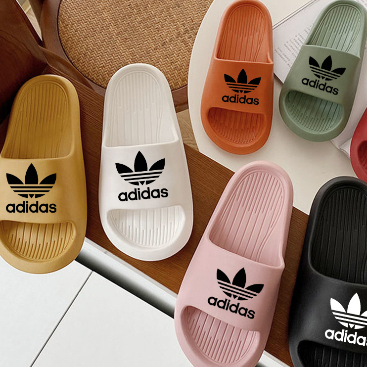 รองเท้าแตะ Adidas เด็กผู้หญิงนําเข้ารองเท้าแตะเด็กผู้หญิงคลาสสิกกันลื่นสบายสไลด์ Adidas Eva ดั้งเดิม