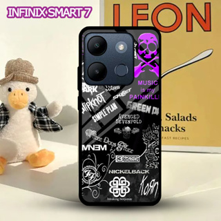 [CS04] Softcase เคสมันวาว INFINIX SMART 7| ขอ TYPE HP |เคสร่วมสมัย คุณภาพดี | Xing ทุกร้าน| เคสเคลือบเงากระจก เอฟเฟคแวววาว ลวดลายทางสุนทรียศาสตร์