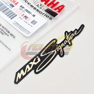 สติกเกอร์ Maxi Signature NMAX XMAX ORI Yamaha อะไหล่แท้ B3F-F8391-30