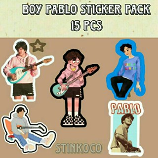 [15 ชิ้น] สติกเกอร์ PABLO STICKER บรรจุ 15 ชิ้น