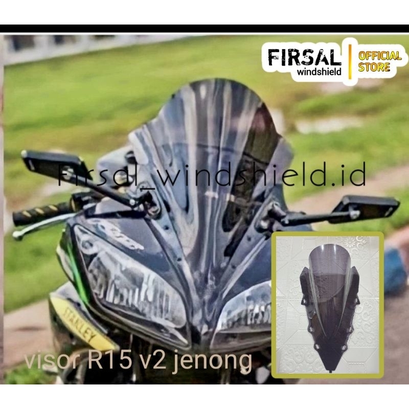 VISOR YAMAHA R15 V2 (2014-2017) JENONG MODEL