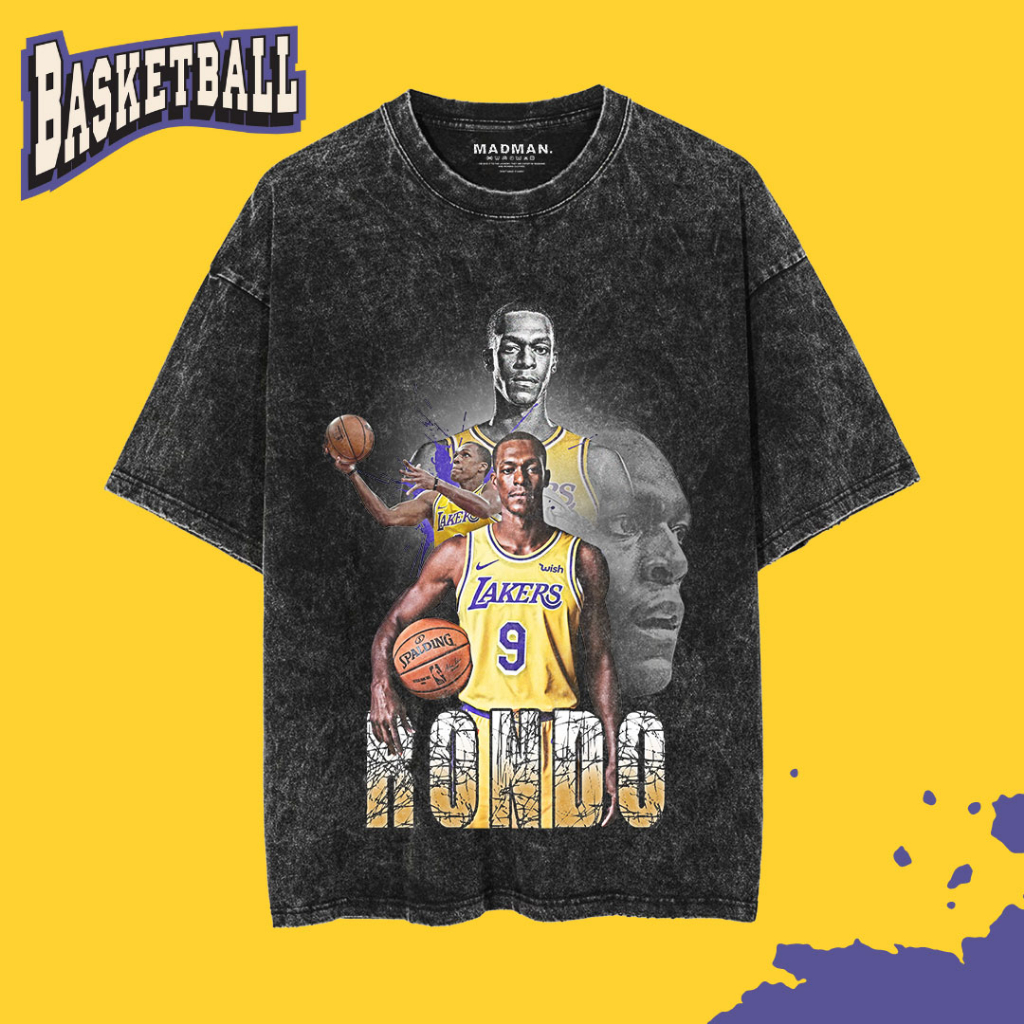 MADMAN เสื้อยืดล้าง Oversize RAJON RONDO | โว 134