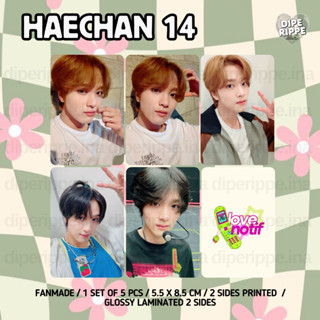 Nct PHOTOCARD - LOVE NOTIF HAECHAN LEE DONG HYUCK BUBBLE INST4 อัพเดท