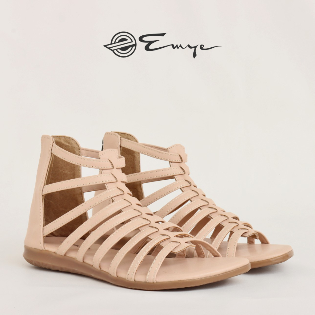 ขายส่ง Emye - Womens Strap Flat Gladiator Sandals Womens Strap Gladiator Flat Sandals 37-40