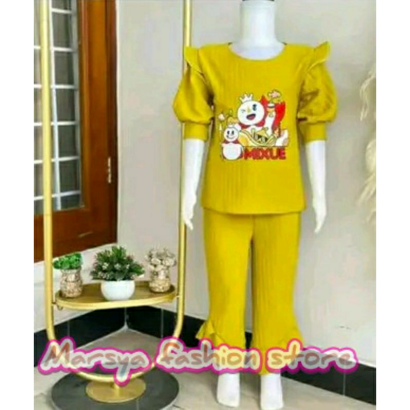 ชุดเด ็ ก MIXUE JUMBO 6 _12years rip HORNET ถัก MIXUE ถักถักนําเข ้ าพรีเมี ่ ยม