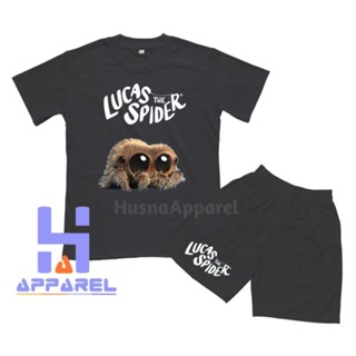 เสื้อยืด พิมพ์ลาย Lucas THE SPIDER สําหรับเด็ก