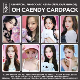 [AESPA] Oh CAENDY UNOFFICIAL โฟโต้การ์ด