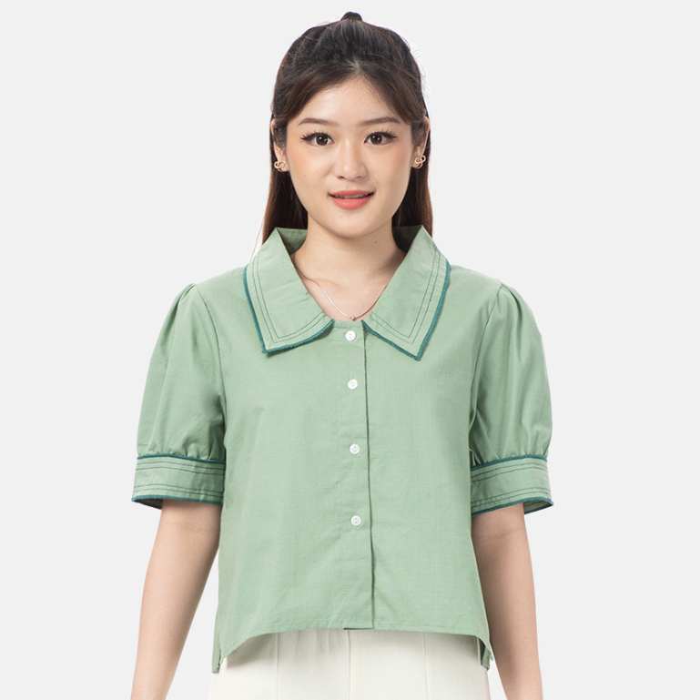 KEMEJA MKY CLOTHING CROP SHIRT OBRAS VARIATIONS