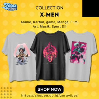 เสื้อยืด พิมพ์ลายการ์ตูนมาร์เวล X-MEN EDITION สําหรับผู้ชาย