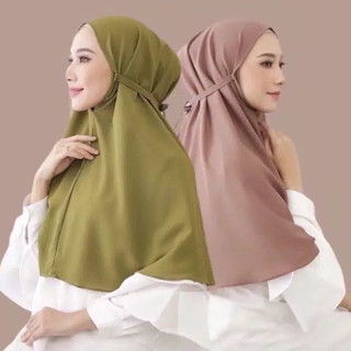 Bergo Maryam Super | Khimar Bergo Antem Non PED - Khimar Bergo Wolifis Jumbo/Non PED เชือกพาชมินา