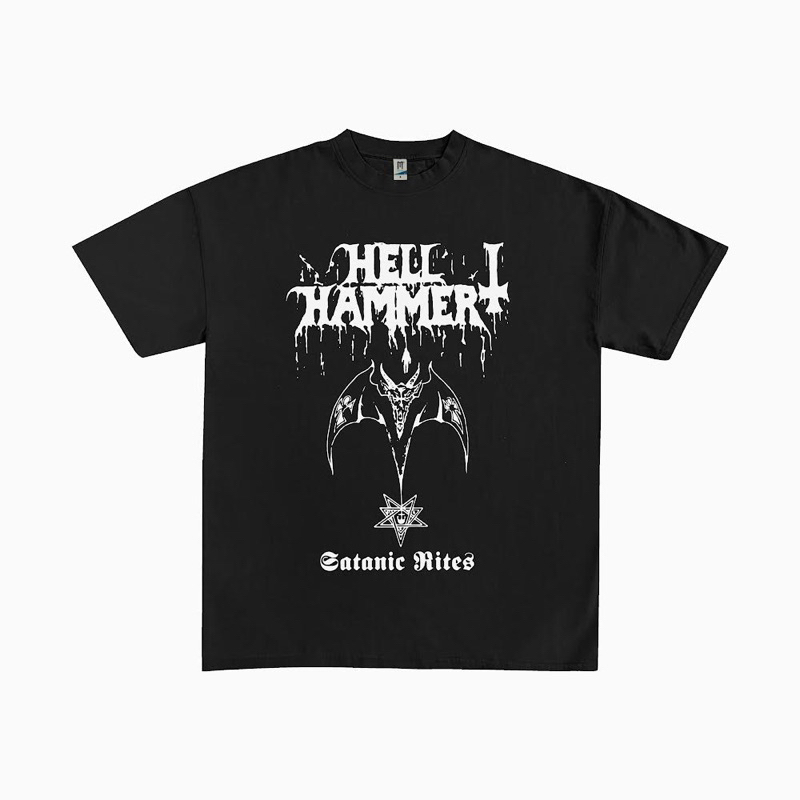 เสื้อยืด Hammer HELL - SATANIC RITES