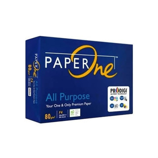 กระดาษถ่ายเอกสาร Folio F4 80 กรัม PaperOne per Ream