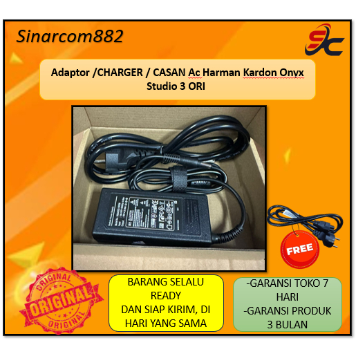 Harman Kardon Onyx Studio 3 Ac Adapter/CHARGER/CASAN ORI