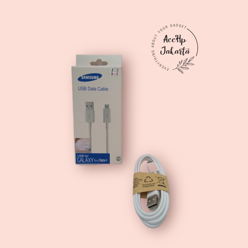 สายเคเบิลข้อมูล Samsung MICRO USB ของแท้ 100% / สายชาร์จ Samsung MICRO USB ของแท้ 100%
