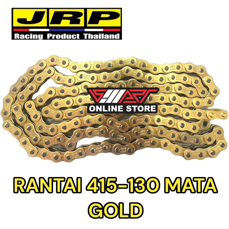 JRP 415X130 L GOLD CHAIN / 415X130 L GOLD MOTORCYCLE CHAIN