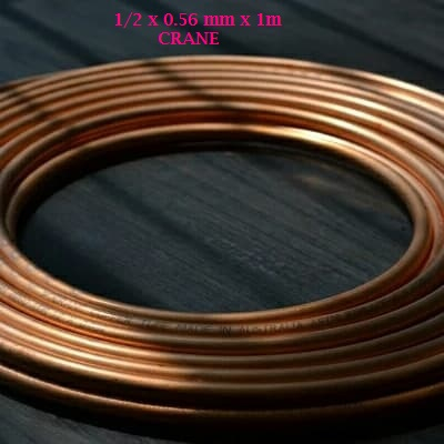 ท ่ อทองแดง 1/2 x 0.56มม. x 5ม