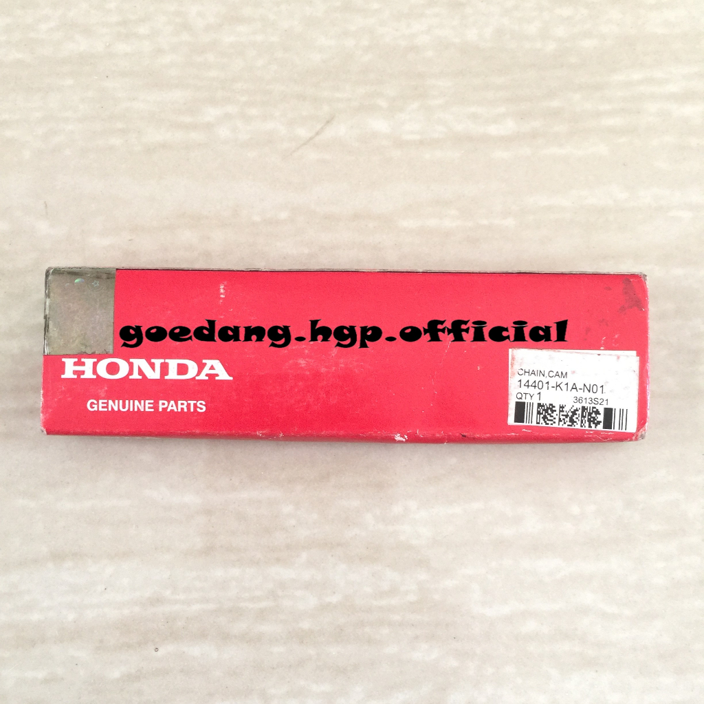 MESIN ลูกเบี้ยวโซ่ (90L) / โซ่เครื่องยนต์ GENIO K0J BEAT K1A SCOOPY K2F ORIGINAL AHM 144001K1AN01